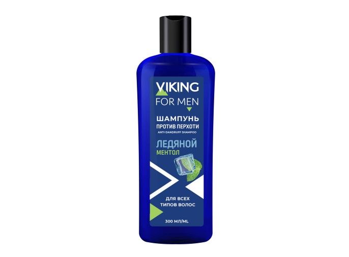 Viking шампунь против перхоти ледяной ментол 300 мл