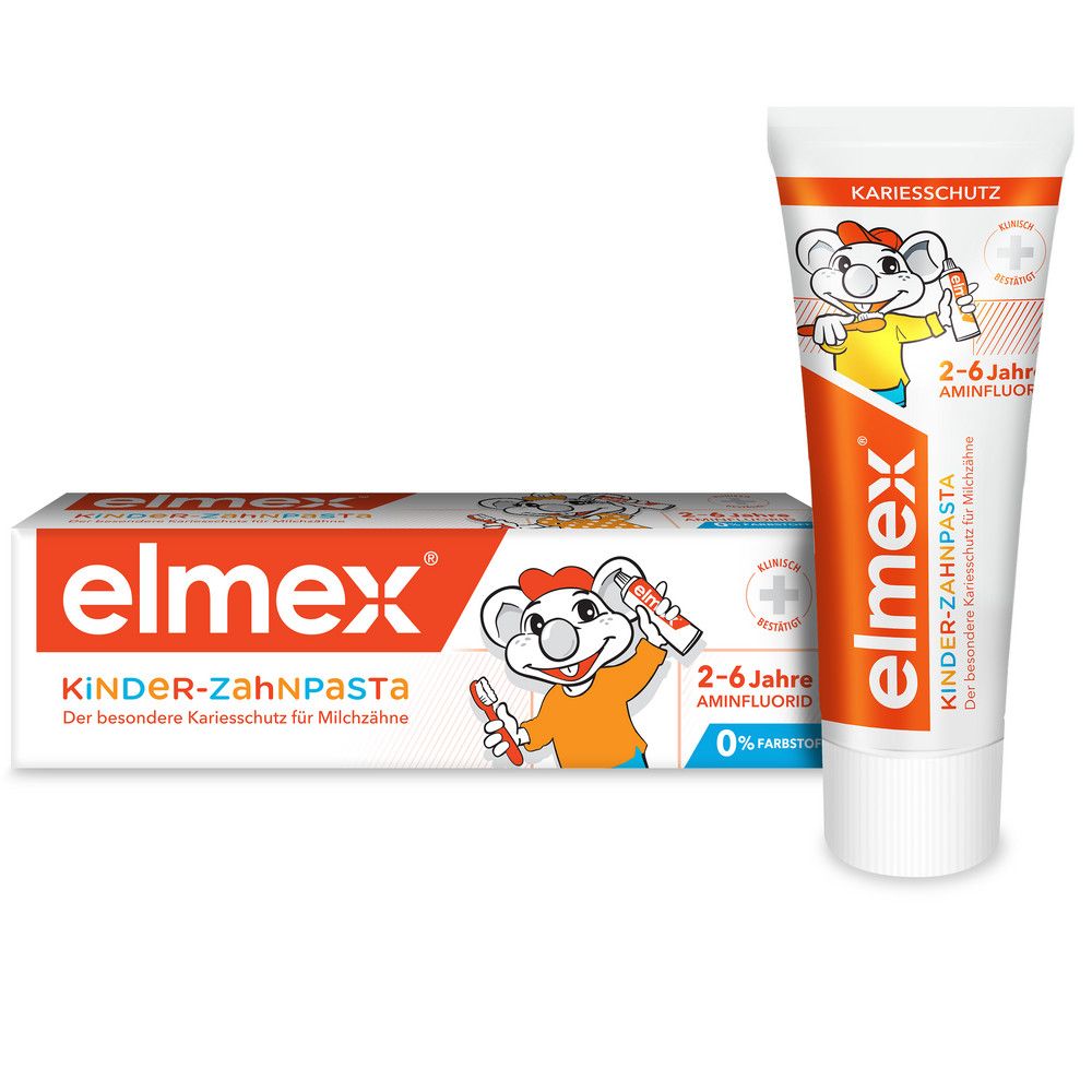 Elmex Children's зубная паста для детей 2-6 лет 50 мл