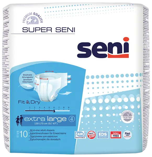 Подгузники BELLA SUPER SENI AIR 10шт