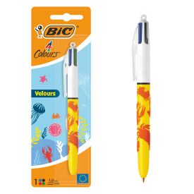 BIC ручка шариковая  цветная велюр 1 шт