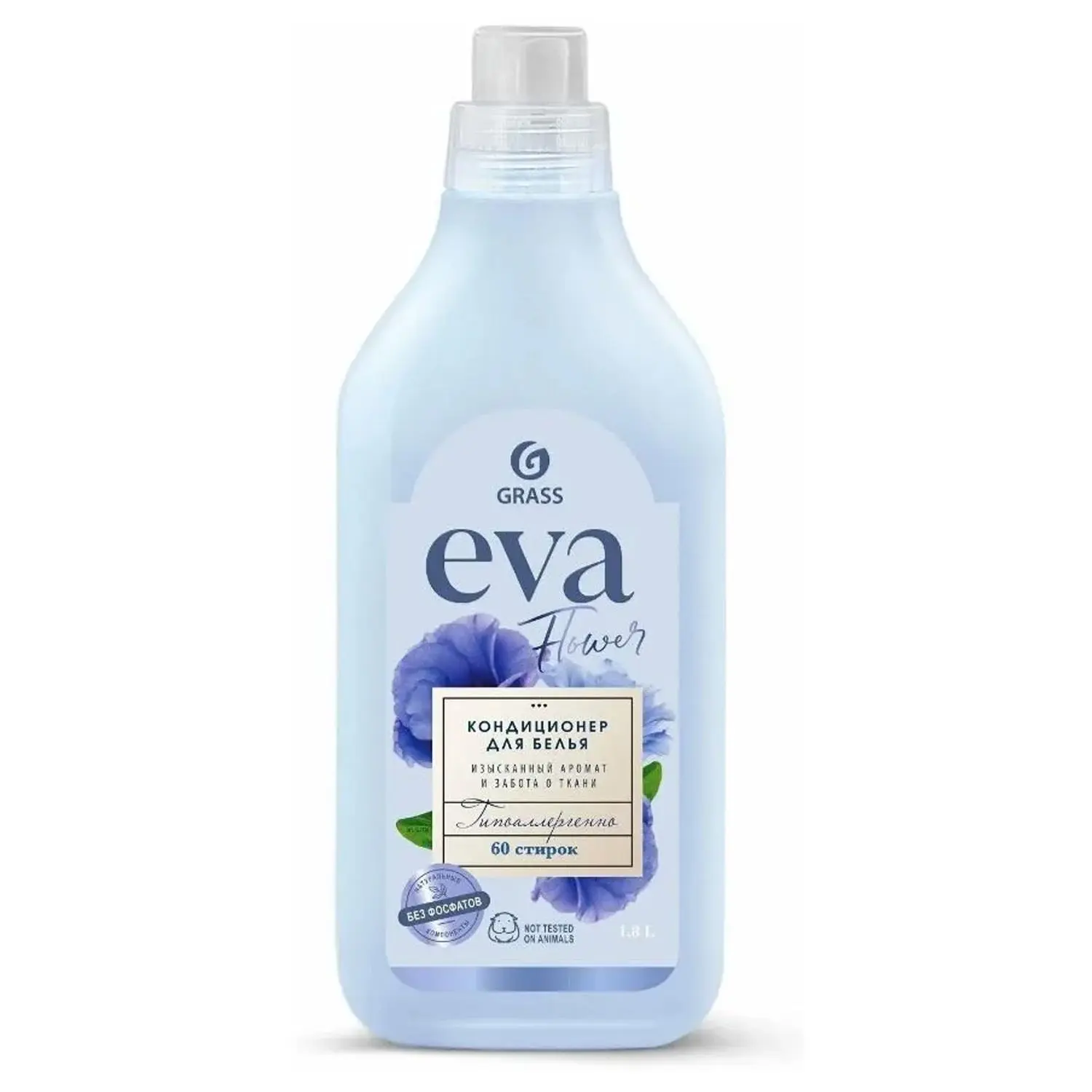 Grass кондиционер для белья eva flower концентрированный 1 л