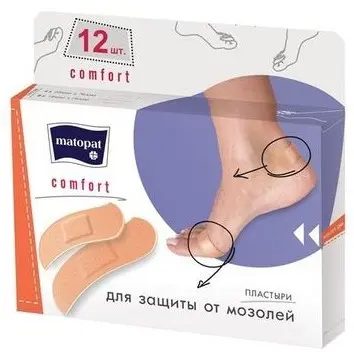 Bella маторат пластырь comfort по 12 шт НДС 20%