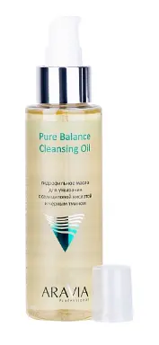 ARAVIA Professional гидрофильное масло для умывания с салициловой кислотой и чёрным тмином pure oil 110 мл