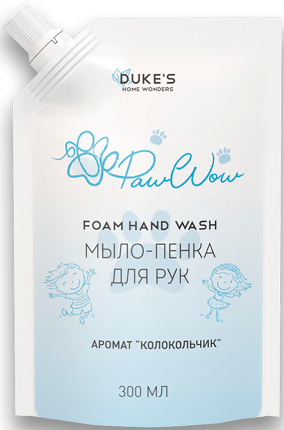 Dukes home wonders рефил мыло пенка для рук аромат колокольчик 300 мл