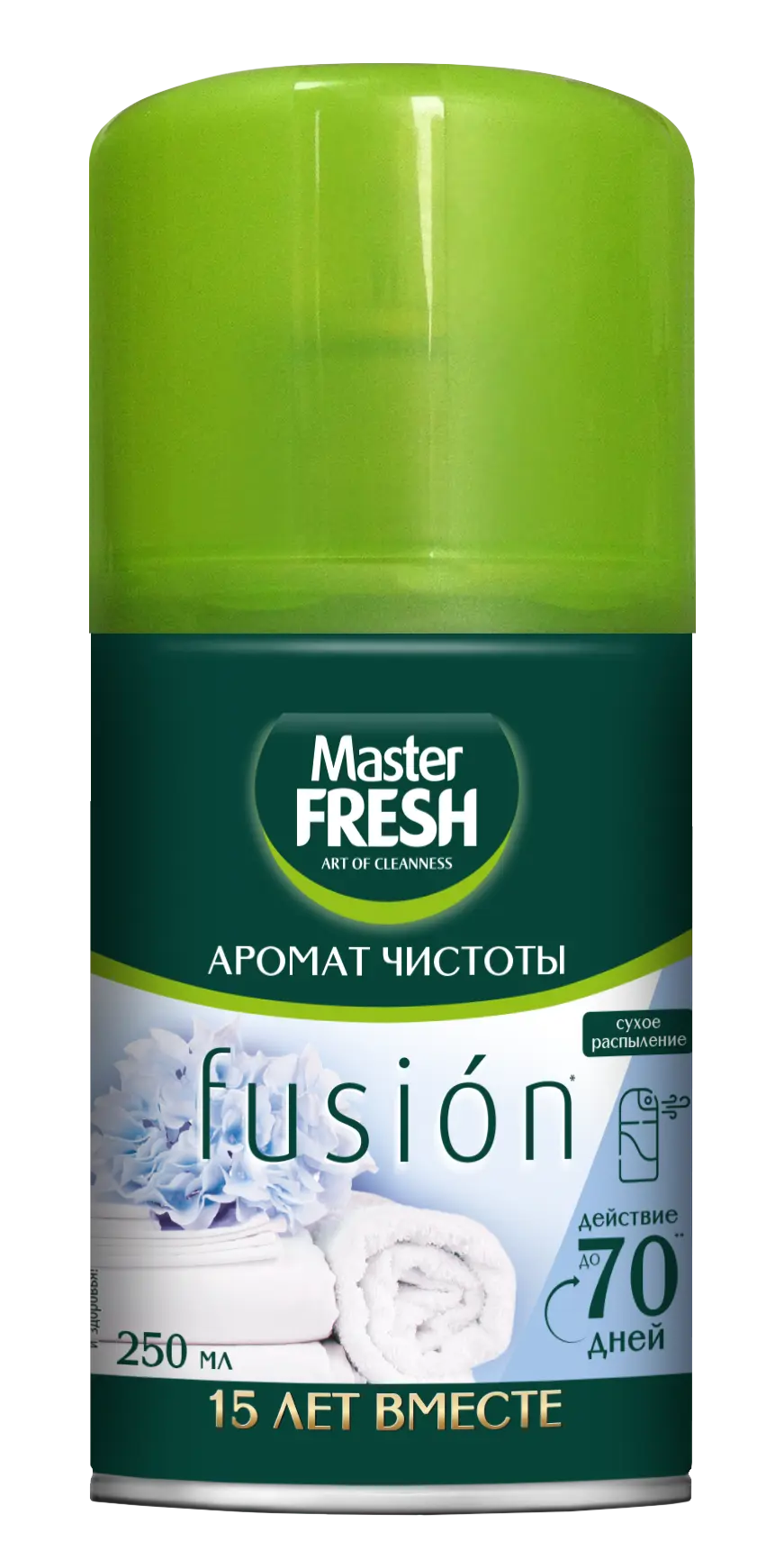 Master FRESH освежитель воздуха сменный баллон аромат чистоты 250 мл