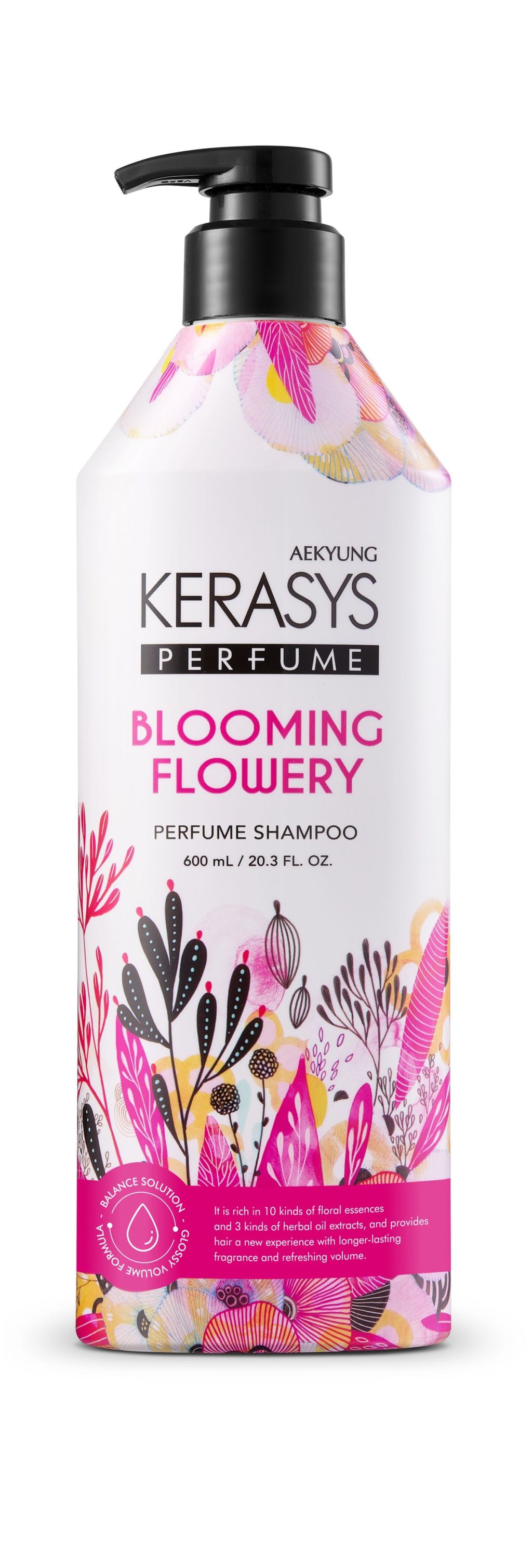 KeraSys шампунь для волос флер 600 мл