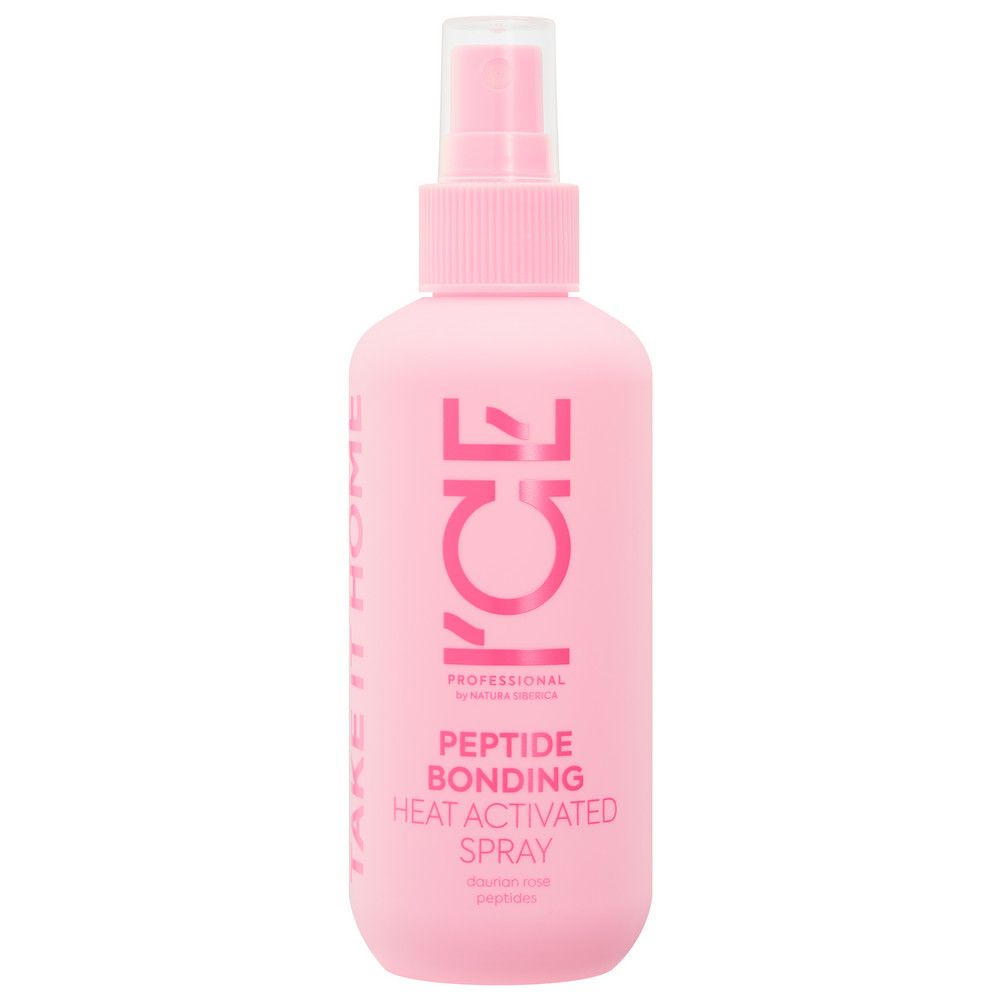 ICE Professional home peptide bonding активируемый теплом спрей для экстремально повреждённых волос 200 мл