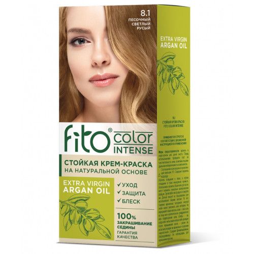 Fito color краска для волос тон 8.1 песочный светлый русый