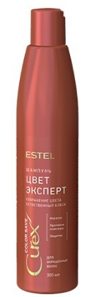 Estel curex color save шампунь цвет эксперт для окрашенных волос 300 мл