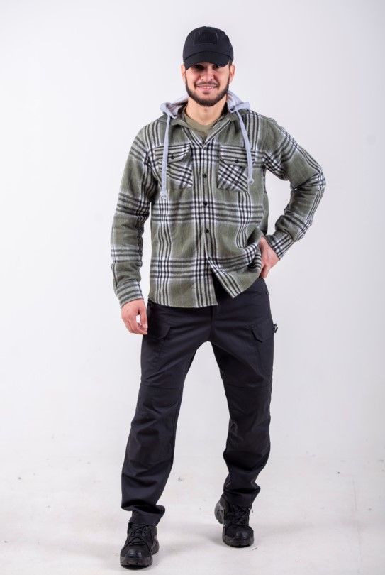 Black Rams рубашка 003 светло хаки размер L