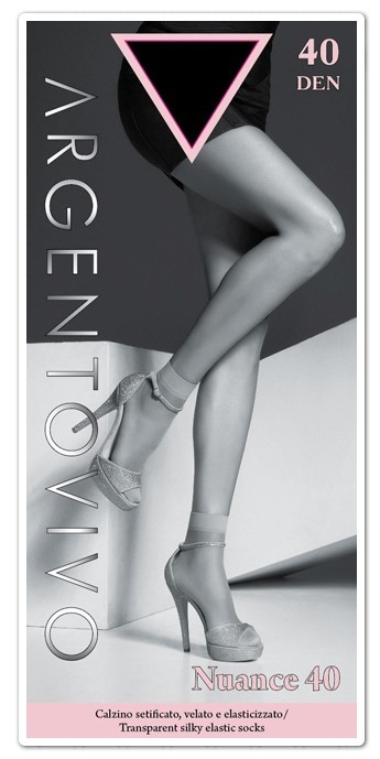 Argentovivo носки nuance 40 упак по 2 пары nero