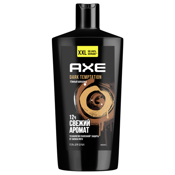 Axe гель для душа мужской dark temptation 610 мл