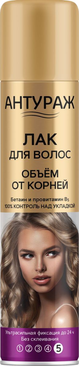 Антураж лак для волос объем от корней ультра сильной фиксации 250 мл
