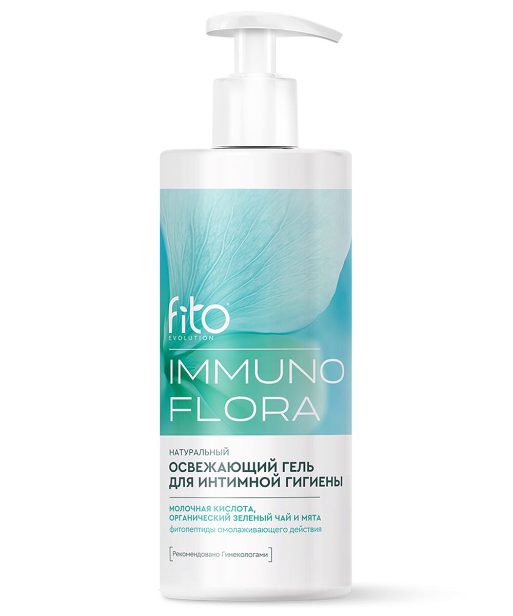 Fito Evolution освежающий гель для интимной гигиены Immunoflora 250 мл