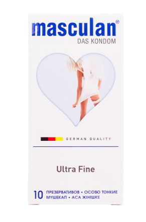 Masculan презервативы Ultra Fine № 10  (2 Ultra №10)  особо тонкий, прозрачный с обильной смазкой