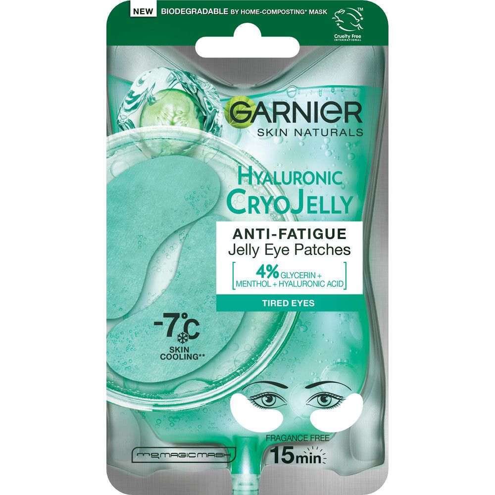 Garnier тканевые патчи эксперт крио гель