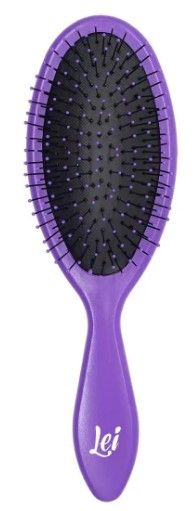 Lei расческа массажная  090 пластик фиолетовая