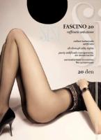 SiSi колготки Fascino шелковистые без штанишек 20 den Nero 4 размер