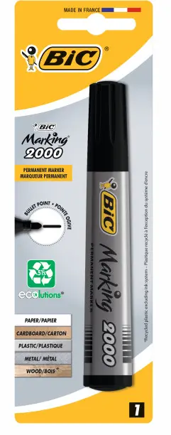 BIC перманентный маркер 2000 черный 1.4мм б1