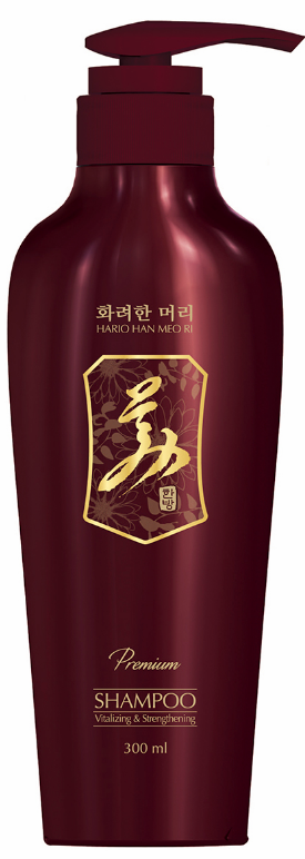Hario Han Meo Ri Премиум шампунь 'Укрепление и восстановление'