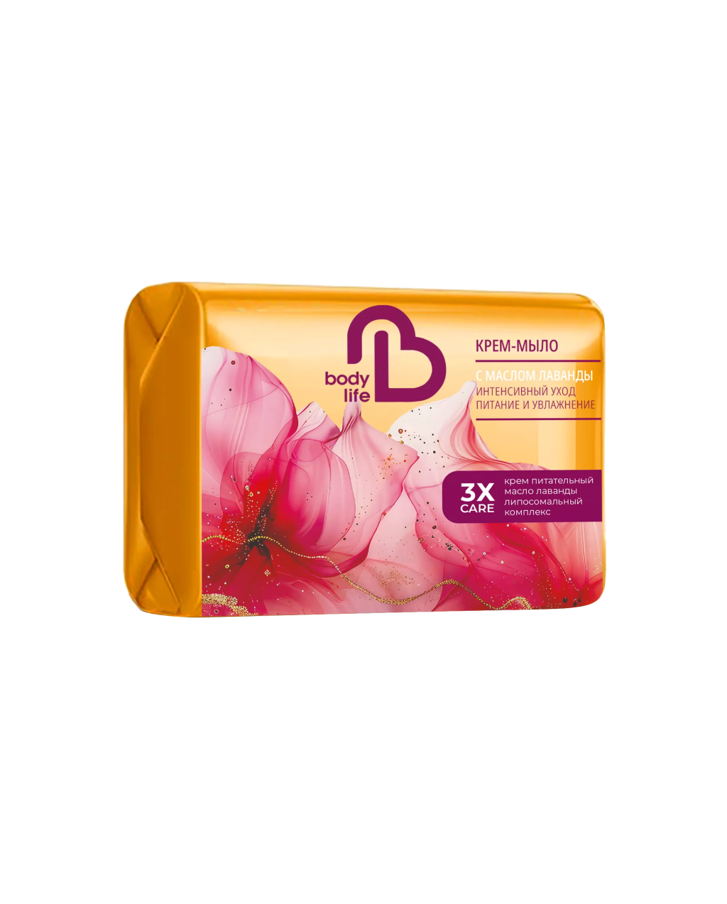 Body Life крем мыло с маслом лаванды 100 г