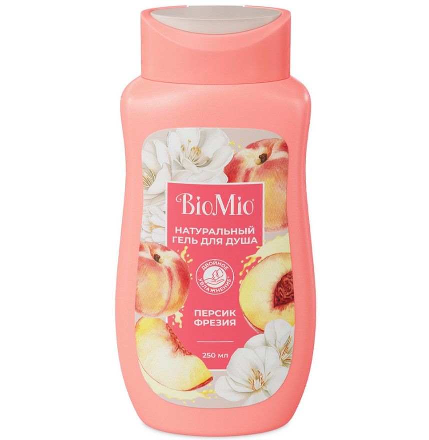 BioMio натуральный гель для душа с маслом персика  250 мл