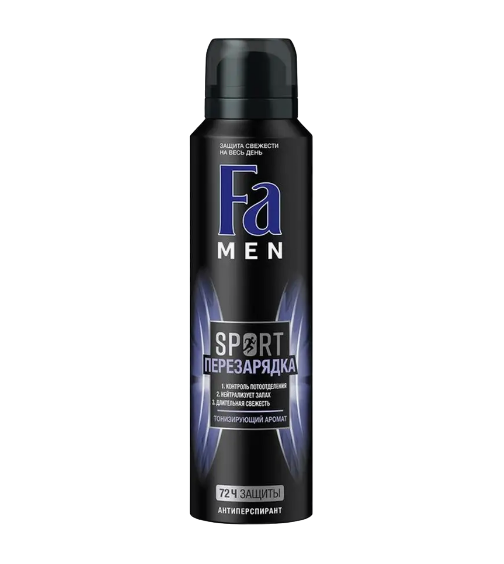 Фа men део спрей  sport перезарядка 150 мл