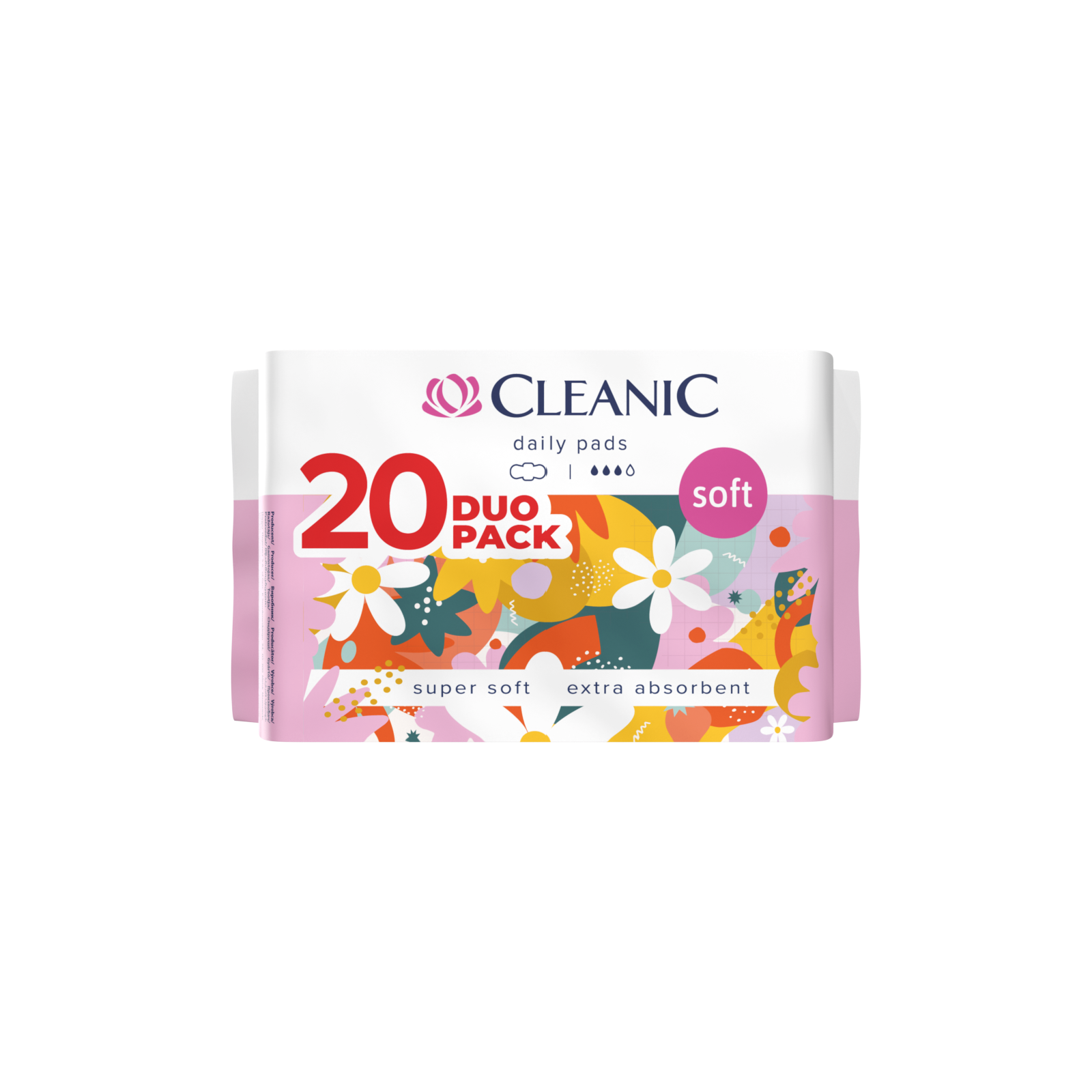 Cleanic soft прокладки гигиенические день 3* 20 шт