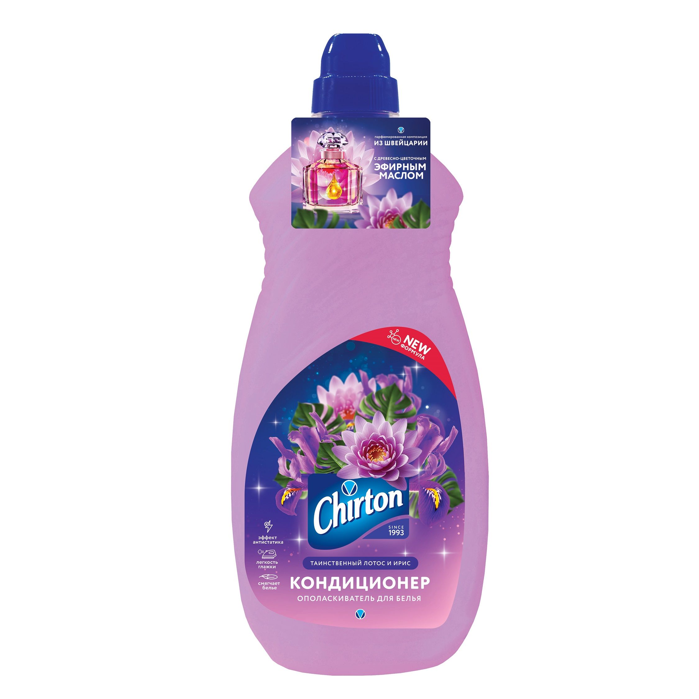 Chirton кондиционер для чёрного белья таинственный лотос и ирис 2000 мл