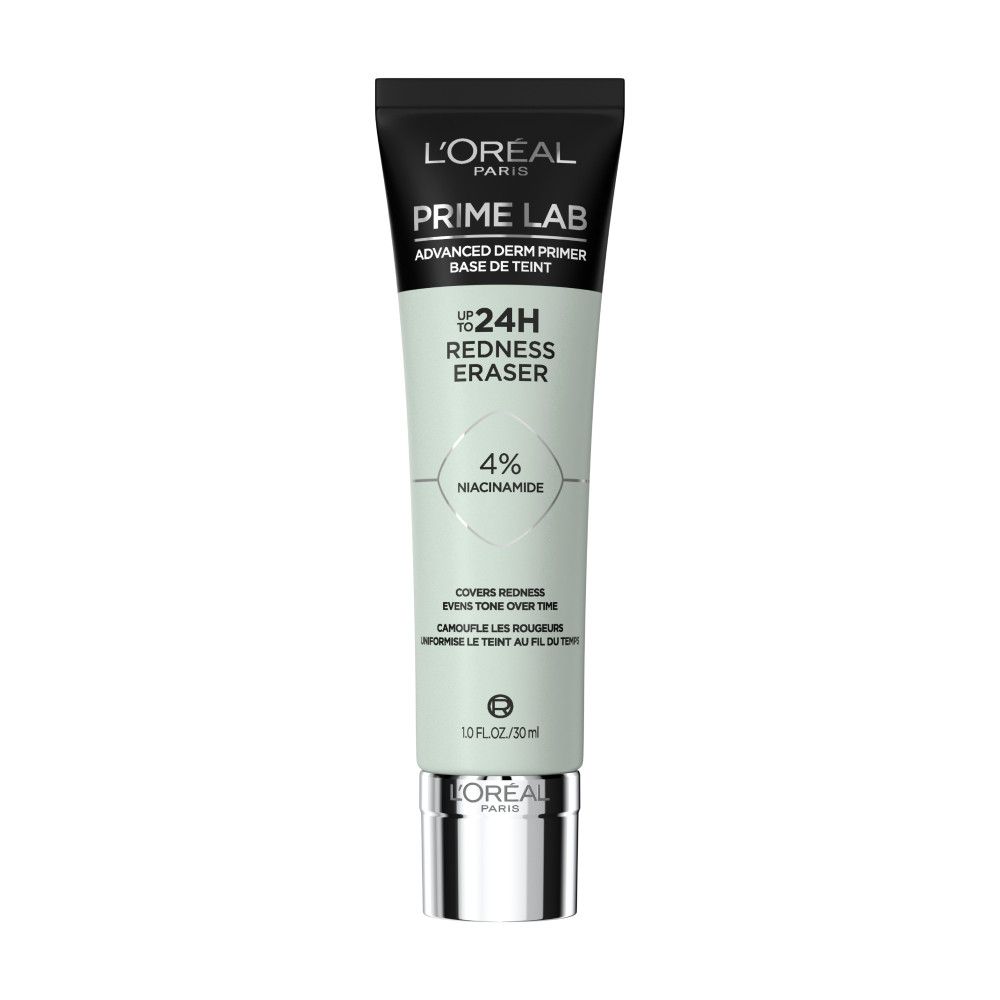 Loreal prime lab redness eraser матирующий праймер для лица 30 мл