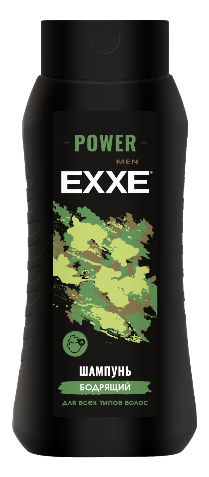 Exxe men шампунь бодрящий power 400 мл