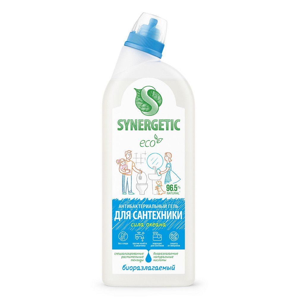 Synergetic средство для сантехники сила океана 0,7 л