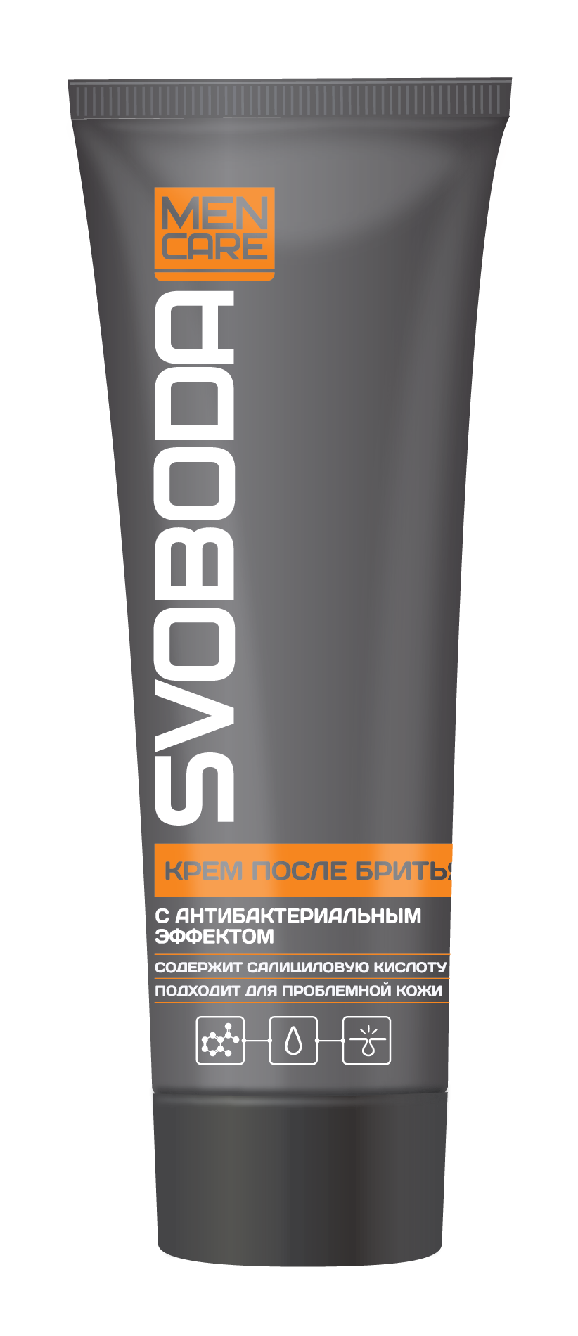 SVOBODA MEN CARE крем после бритья с антибактериальном эффектом 76 мл