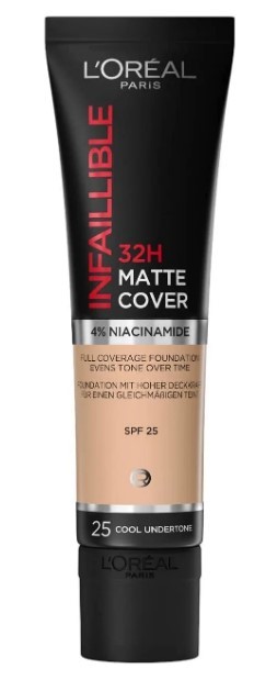 L'OREAL ИНФАИБЛЬ МАТ 32ч тон  крем 25