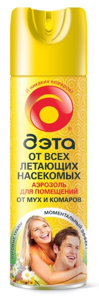 ДЭТА INSECTO аэрозоль от всех летающих, 300 мл