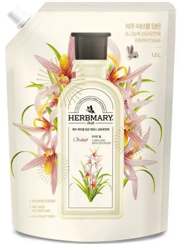 Herbmary кондиционер для белья орхидея 1,6 л запасной блок