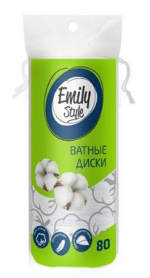 Emily Style Ватные диски 80шт