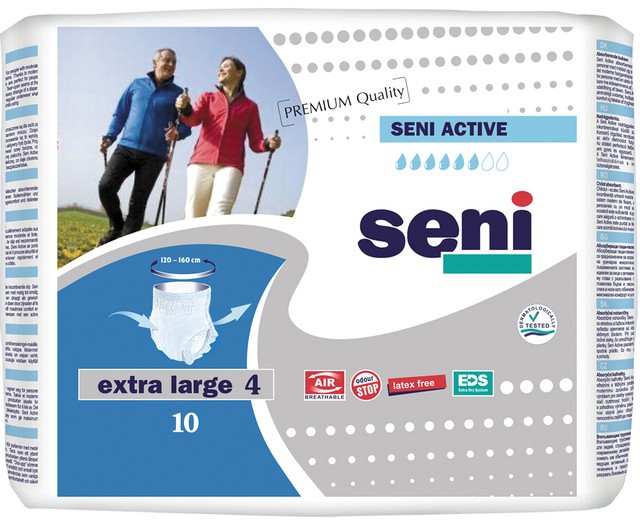 Трусы впитывающие для взрослых BELLA SENI ACTIVE: Extra Large  по 10 шт