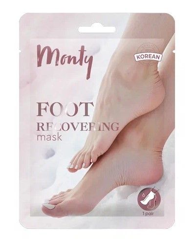 Monty восстанавливающая маска носки для ног
