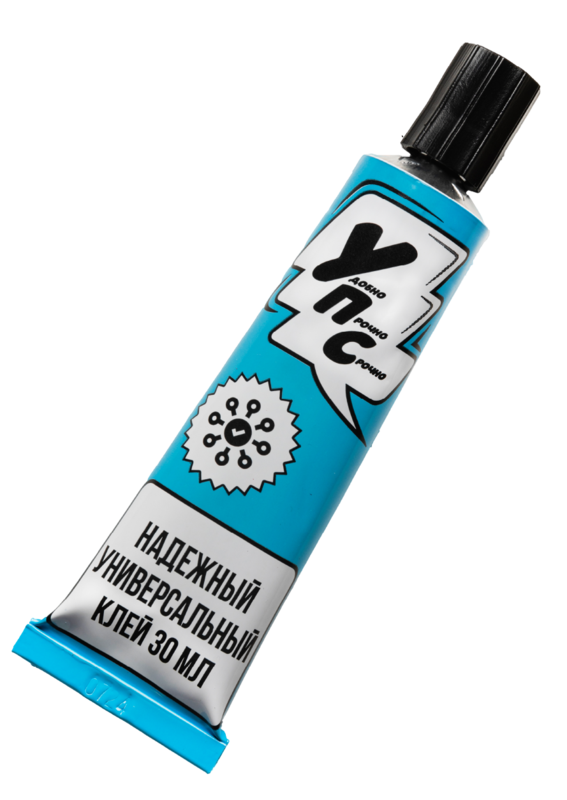 Упс универсальный клей в шоубоксе 10 шт 30 мл