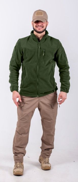 Black Rams Мужская Флисовая куртка О 1006 Хаки XL