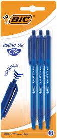 BIC ручка шариковая синяя 3 шт