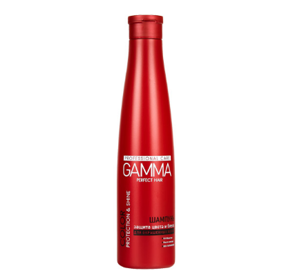 Шампунь Gamma Perfect Hair защита цвета и блеска для окрашенных волос 350 мл