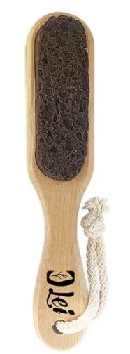 Lei пемза  педикюрн деревянная ручка искусственный камень