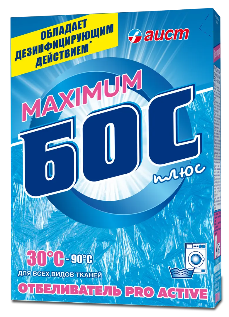 Бос плюс мах отбеливатель порошок 300г