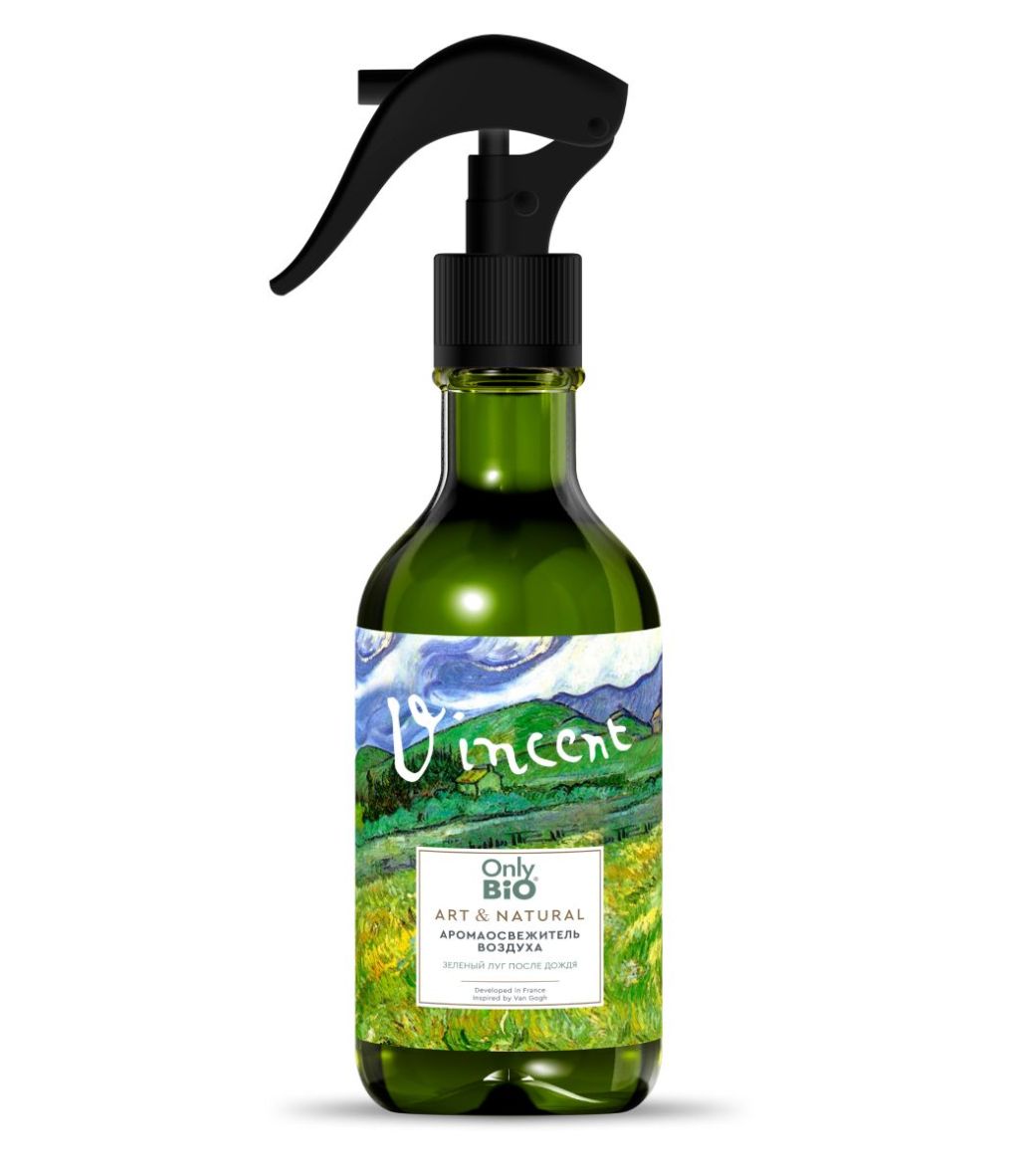 Only Bio & Natural аромаосвежитель воздуха зеленый луг после дождя 320 мл