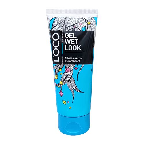 L’oco гель с эффектом мокрых волос gel hairstyling wet look 100 мл