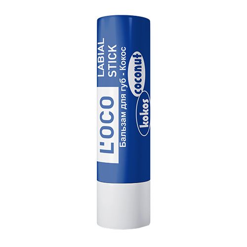 L’oco бальзам для губ labial stick кокос 4.4 гр