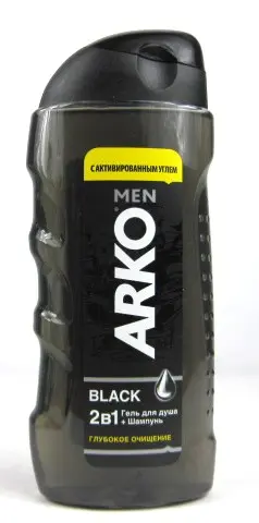 ARKO Men 2 в1 black гель для душа и шампунь 260мл