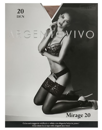 Argentovivo чулки mirage 20 caramello 3